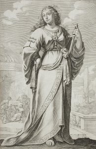 Lucretia (after Claude Vignon) by Gilles Rousselet
