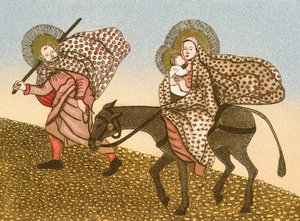 Flight Into Egypt II by Gillian Lawson