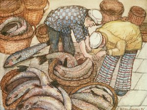 Gathering in the Fish by Gillian Lawson