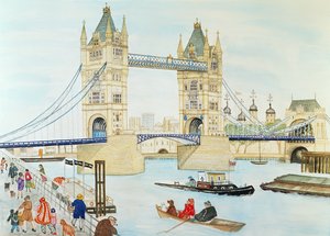 Tower Bridge, London by Gillian Lawson