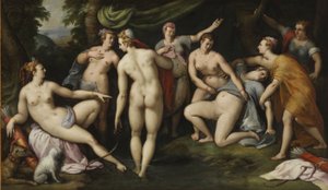 Diana Discovering Callisto’s Pregnancy by Gillis Coignet