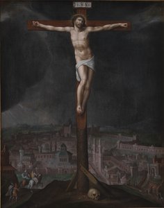 Christ on the Cross by Gillis I Mostaert