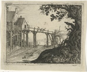 Landscape with a Watermill by Gillis Peeters (I)