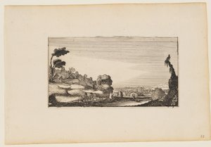 Hilly Panorama, from Twelve Landscapes with Figures by Gillis van Scheyndel