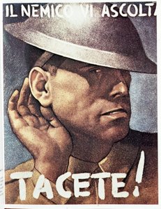 Silence, the enemy listens
