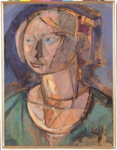 Head of a Girl by Gino Rossi