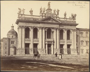 Facade of the Basilica of San Giovanni in Laterano, Rome