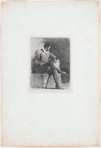 Seated Man in Sixteenth-Century Costume by Gioacchino Banfi