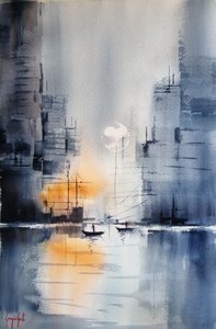 Misty Harbor Glow