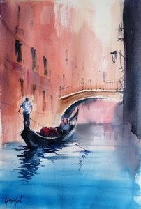 Venice Gondola Ride by Giorgio Gosti
