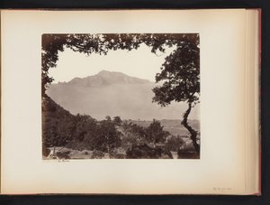 View of Capri from the mainland, Italy by Giorgio Sommer