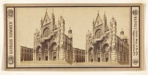 The Duomo of Siena by Giorgio Sommer