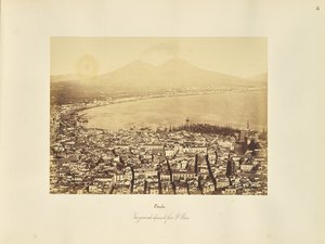 Naples. General View from Fort St. Elme by Giorgio Sommer