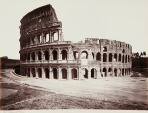 The Colosseum or Flavian Amphitheater, Rome by Giorgio Sommer