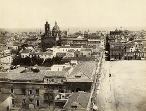 View of Palermo from Porta Nuova, Sicily, Italy, Photograph by Giorgio Sommer