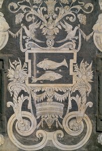 Allegorical figures and zodiacal signs by Giorgio Vasari