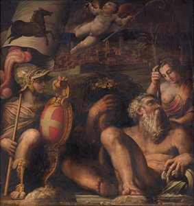 Allegory of Arezzo, 1563-1565