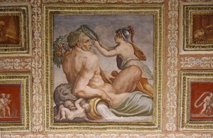 Ceres Nursing Triptolemus (detail) by Giorgio Vasari