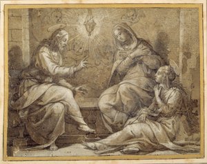 Christ in the House of Martha and Mary