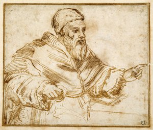 Clement VII Seated at a Table