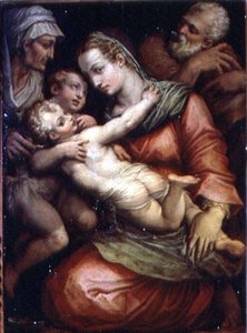 Holy Family with St. Anne and St. John the Baptist by Giorgio Vasari