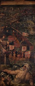 Sea Battle Between Florentines and Pisans
