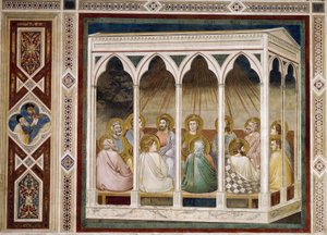 Pentecost (detail) by Giotto (c.1266 1337)