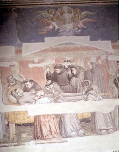 The Death of St. Francis (detail)