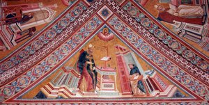The Doctors of the Church: Saint Augustine of Hippo by Giotto (c.1266 1337)