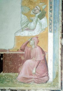 Apparition of St Francis to Bishop Guido of Assisi (detail) by Giotto (c.1266 1337)