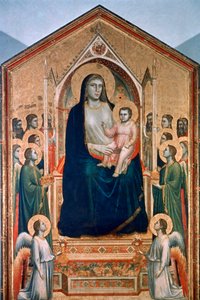 Madonna and Child Enthroned
