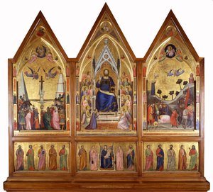 The Stefaneschi Triptych by Giotto di Bondone