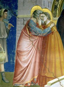 The Meeting at the Golden Gate (detail)