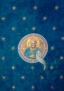 The Prophet Malachi, from the Ceiling Vault, c.1305 by Giotto di Bondone