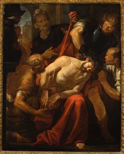 Christ Crowned with Thorns (Mocked Christ) by Giovacchino Assereto