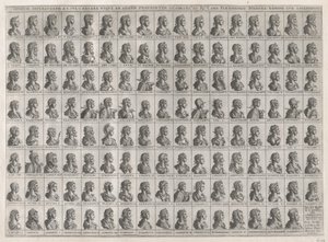 Speculum Romanae Magnificentiae: Portraits of the Emperors from Julius Caesar to Rudolf II, 1582 by Giovanni Ambrogio Brambilla