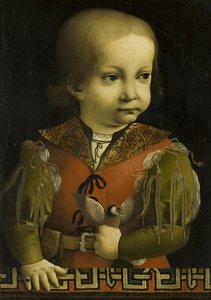Francesco Sforza as a Child by Giovanni Ambrogio de Predis