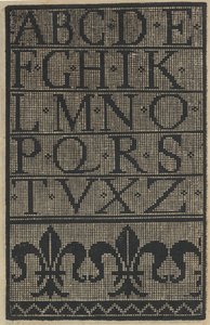 Esemplario di Lauori..., page 14 recto, August 1, 1532 by Giovanni Andrea Vavassore