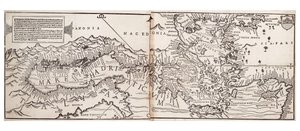 Vavassore Chart of the Mediterranean Sea, Believed to Be the Earliest Surviving Printed Chart by Giovanni Andrea Vavassore