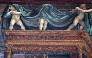 The Hall of the Marriage of Alexander the Great and Roxanne (detail)