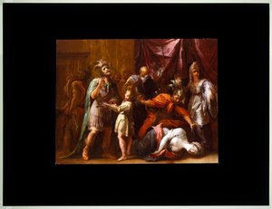 Death of Lucretia by Giovanni Antonio Burrini or Burino