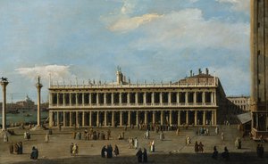 The Library and the Piazzetta, Venice, from the Doge