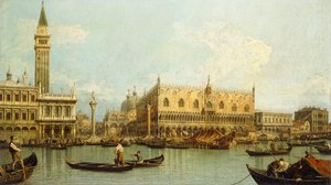The Molo, Venice, from the Bacino di S. Marco