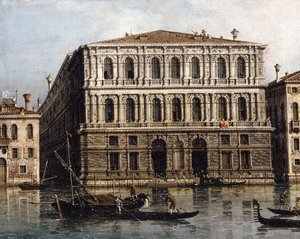 The Palazzo Pesaro from the Grand Canal, Venice