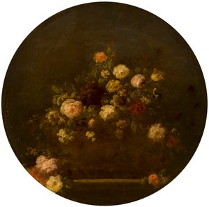 Flowers in a Vase by Giovanni Antonio Pellegrini