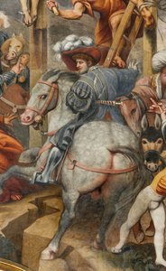 Counterfaccata, Il Pordenone, Crucifixion 1520-21 (Detail)