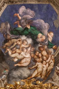 God as Creator among Angels, c.1529 by Giovanni Antonio Pordenone