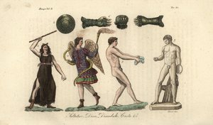 Greek Athletes and Their Tools by Giovanni Antonio Sasso