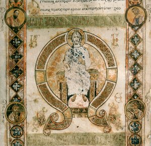 Christ in Glory. Exultet of the Cathedral of San Sabino in Bari by Phillipe de Marlier