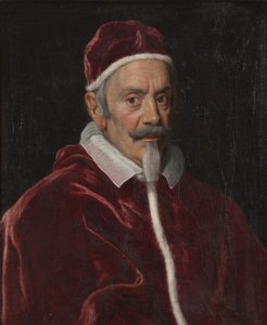 Portrait of Pope Alexander VII (1599-1667) by Giovanni Battista  Gaulli